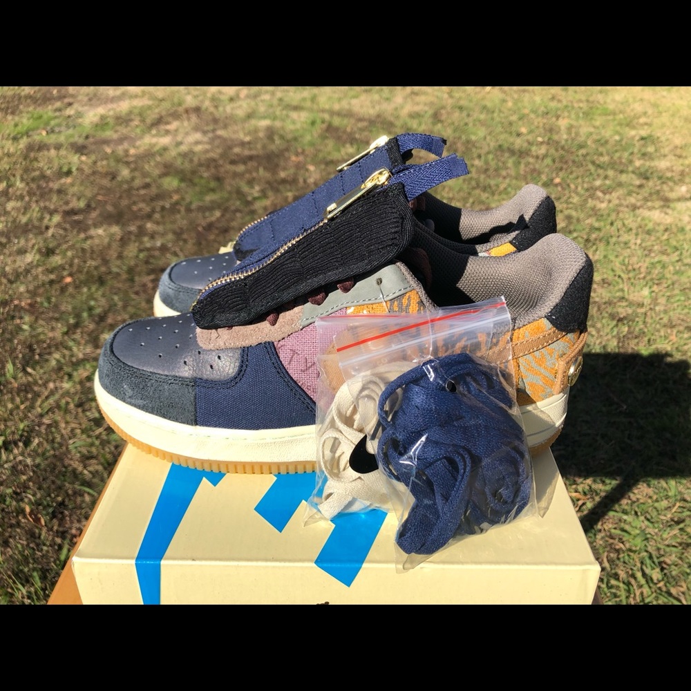 Nike Travis Scott Air Force 1 Cactus Jack multiple - Picture 2 of 8